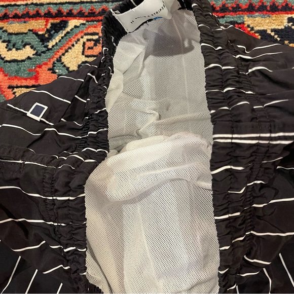 Solid and Striped Swim Shorts - Picture 3 of 5